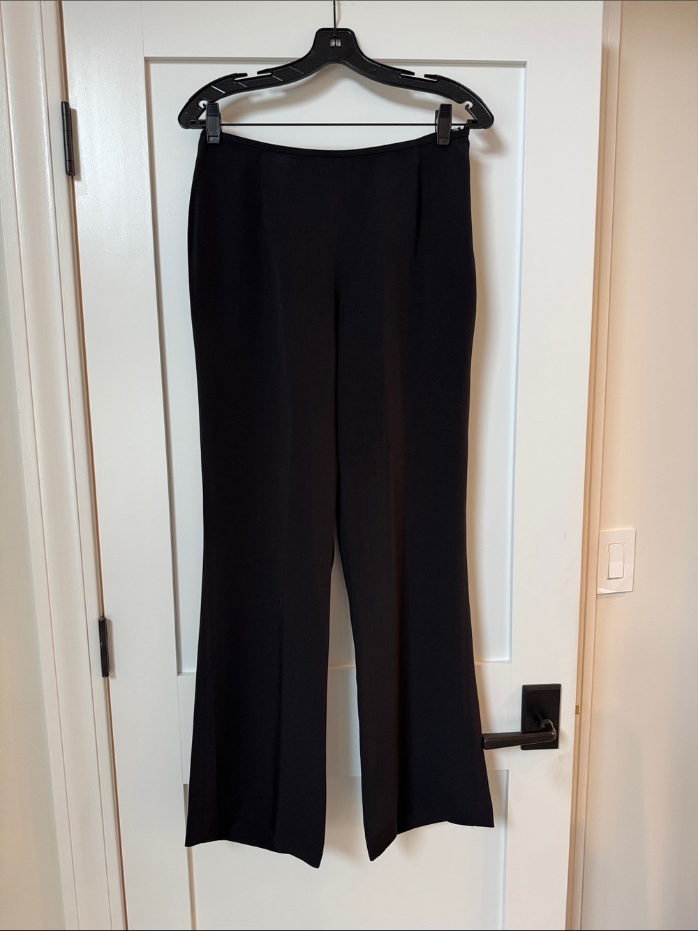 Escada Black Wide-Leg Dress Pants